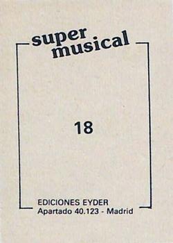1984 Ediciones Eyder Super Musical #18 Sodoma Back