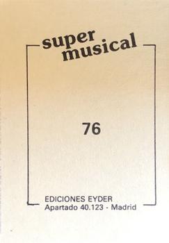 1984 Ediciones Eyder Super Musical #76 Tina Turner Back