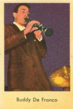 1958 Dutch Gum Unnumbered Jazz Stars (Jazzbilder) #NNO Buddy De Franco Front
