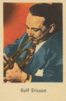 1958 Dutch Gum Unnumbered Jazz Stars (Jazzbilder) #NNO Rolf Ericson Front