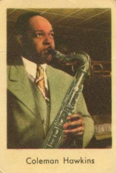 1958 Dutch Gum Unnumbered Jazz Stars (Jazzbilder) #NNO Coleman Hawkins Front