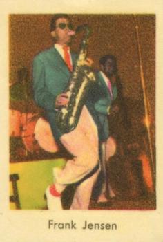 1958 Dutch Gum Unnumbered Jazz Stars (Jazzbilder) #NNO Frank Jensen Front