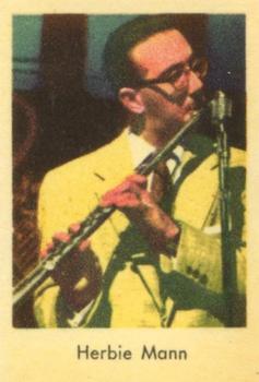 1958 Dutch Gum Unnumbered Jazz Stars (Jazzbilder) #NNO Herbie Mann Front