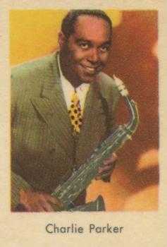 1958 Dutch Gum Unnumbered Jazz Stars (Jazzbilder) #NNO Charlie Parker Front