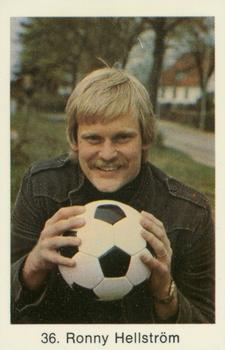 1979 Samlarsaker Popbilder (Swedish) #36a Ronnie Hellstrom Front