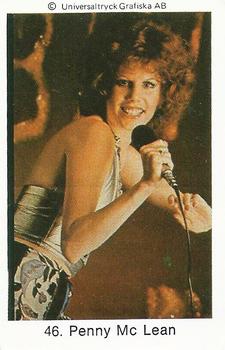 1979 Samlarsaker Popbilder (Swedish) #46 Penny McLean Front