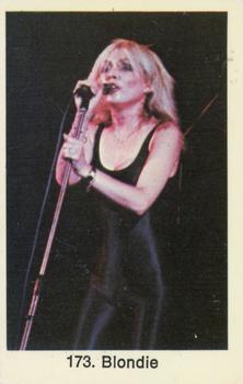 1979 Samlarsaker Popbilder (Swedish) #173 Blondie Front