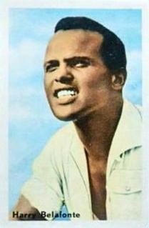 1963 Hellas Filmitahti-sarja 25 #36 Harry Belafonte Front