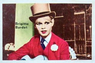 1963 Hellas Filmitahti-sarja 25 #82 Brigitte Bardot Front