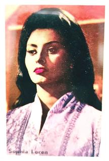 1963 Hellas Filmitahti-sarja 25 #85 Sophia Loren Front