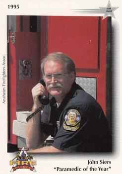 1995 Star Image Anaheim Fire #6 John Siers Front