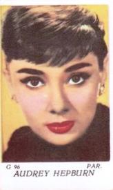 1956 Dutch Gum G Set (with Studio) #G96 Audrey Hepburn Front
