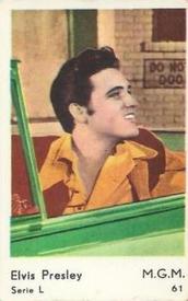 1960 Dutch Gum Serie L #61 Elvis Presley Front