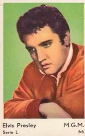 1960 Dutch Gum Serie L #66 Elvis Presley Front