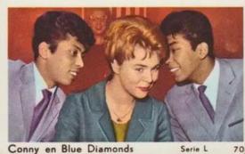 1960 Dutch Gum Serie L #70 The Blue Diamonds / Conny Front