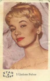 1962 Dutch Gum Star Bilder A #5 Liselotte Pulver Front