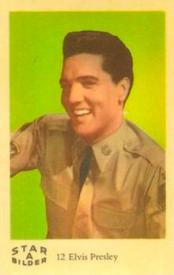 1962 Dutch Gum Star Bilder A #12 Elvis Presley Front