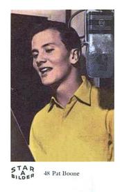 1962 Dutch Gum Star Bilder A #48 Pat Boone Front