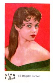 1962 Dutch Gum Star Bilder A #55 Brigitte Bardot Front