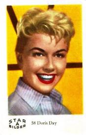 1962 Dutch Gum Star Bilder A #58 Doris Day Front
