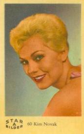 1962 Dutch Gum Star Bilder A #60 Kim Novak Front