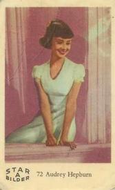 1962 Dutch Gum Star Bilder A #72 Audrey Hepburn Front