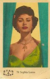1962 Dutch Gum Star Bilder A #78 Sophia Loren Front