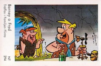 1963 Dutch Gum NT Set #NT294 Barney Rubble / Fred Flintstone Front