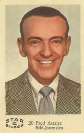 1963 Dutch Gum Star Bilder C #20 Fred Astaire Front