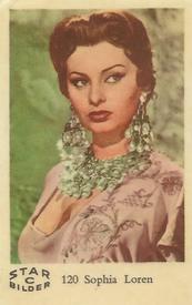 1963 Dutch Gum Star Bilder C #120 Sophia Loren Front