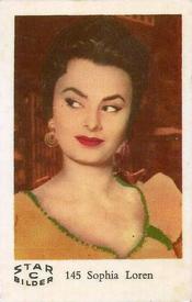 1963 Dutch Gum Star Bilder C #145 Sophia Loren Front