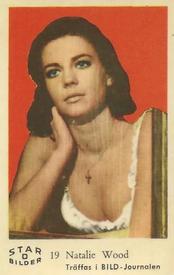 1963 Dutch Gum Star Bilder D #19 Natalie Wood Front