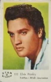 1963 Dutch Gum Star Bilder D #111 Elvis Presley Front