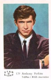1963 Dutch Gum Star Bilder D #129 Anthony Perkins Front