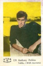 1963 Dutch Gum Star Bilder D #139 Anthony Perkins Front