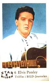 1964 Dutch Gum Star Bilder E #6 Elvis Presley Front