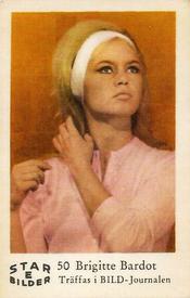 1964 Dutch Gum Star Bilder E #50 Brigitte Bardot Front