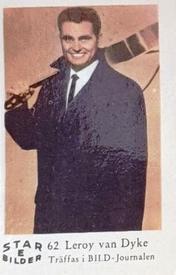 1964 Dutch Gum Star Bilder E #62 Leroy Van Dyke Front