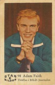 1964 Dutch Gum Star Bilder E #98 Adam Faith Front