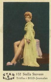 1964 Dutch Gum Star Bilder E #102 Stella Stevens Front