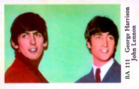 1965 Dutch Gum BA Set #BA111 George Harrison / John Lennon Front