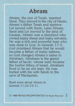 1989 Re-Ed Bible - Abram #2 Abram Back