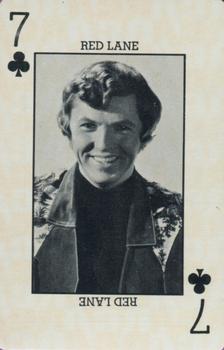 1971 RCA Country Music Playing Cards #7♣️ Red Lane Front