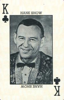 1971 RCA Country Music Playing Cards #K♣️ Hank Snow Front