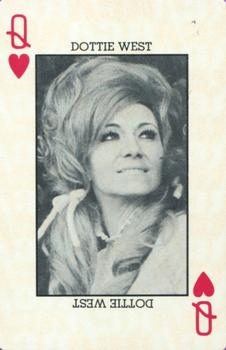 1971 RCA Country Music Playing Cards #Q♥️ Dottie West Front