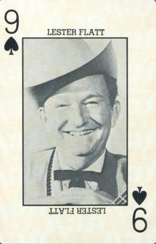 1971 RCA Country Music Playing Cards #9♠️ Lester Flatt Front