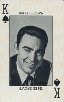 1971 RCA Country Music Playing Cards #K♠️ Jim Ed Brown Front