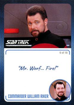 2022 Rittenhouse Star Trek The Next Generation Archives & Inscriptions #2 Commander William Riker Front