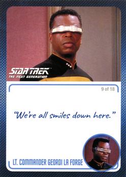 2022 Rittenhouse Star Trek The Next Generation Archives & Inscriptions #5 Lt. Commander Geordi La Forge Front