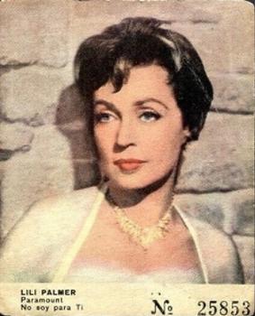 1959 Film Stars (5 Digit Numbers) #NNO Lili Palmer Front